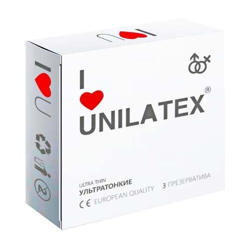 Презервативы Unilatex Ultra Thin, 15 шт.