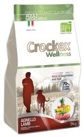 Корм для собак Crockex (3 кг) Wellness Adult Medio-Maxi ягненок с рисом