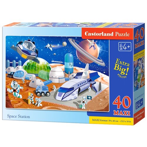 фото Пазл Castorland Space Station (B-040230), 40 дет.