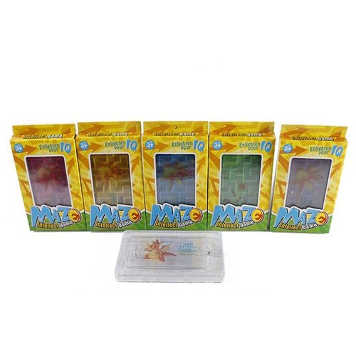 Головоломка Лабиринт с шариком, в ассорт.