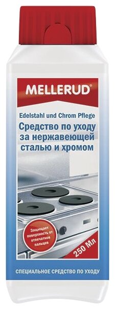 Mellerud Средство по уходу за нержавеющей сталью и хромом 250 мл - фотография № 1