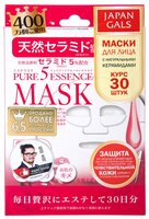 Japan Gals маска Pure 5 Essence с натуральными керамидами 30 шт.