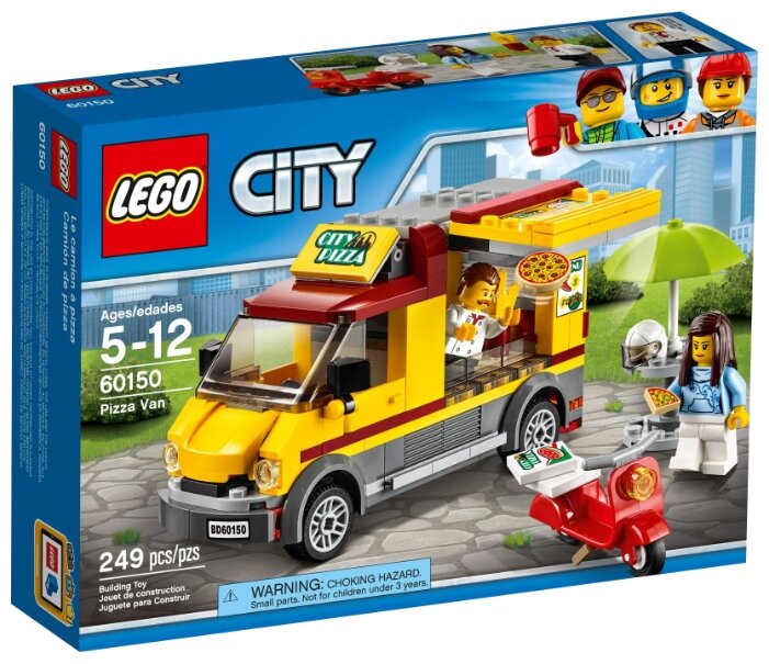 Конструктор LEGO City 60150 Пиццерия на колесах