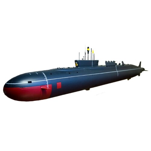 фото Сборная модель моделист атомная подводная лодка баллистических ракет "александр невский" (135072) 1:350