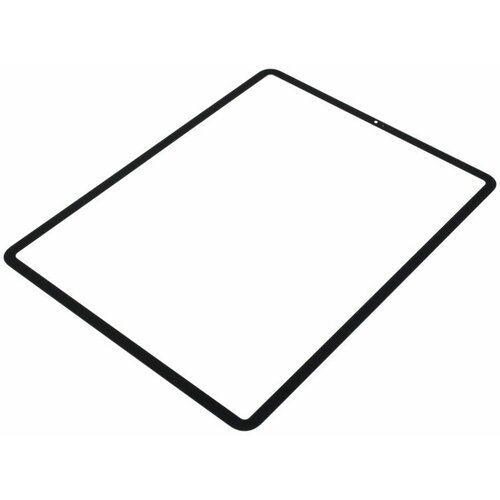 Стекло модуля для Apple iPad Pro 12.9 (2018) черный, AA