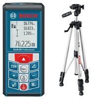 Лазерный дальномер BOSCH GLM 80 + BS 150 Professional