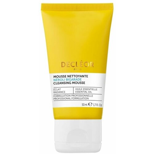 Travel Decleor Очищающий крем-мусс для сияния кожи лица Mousse Nettoyante Hydratante Neroli Bigarade 50 мл