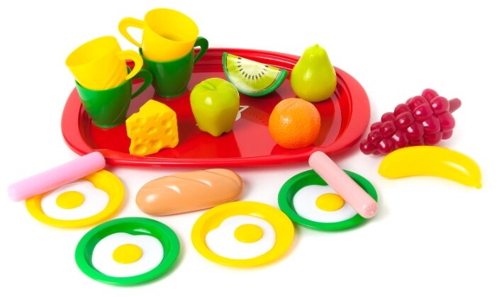 Набор продуктов с посудой Orion Toys Завтрак 955в2