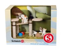 Игровой набор Schleich Кошки в домике 41801