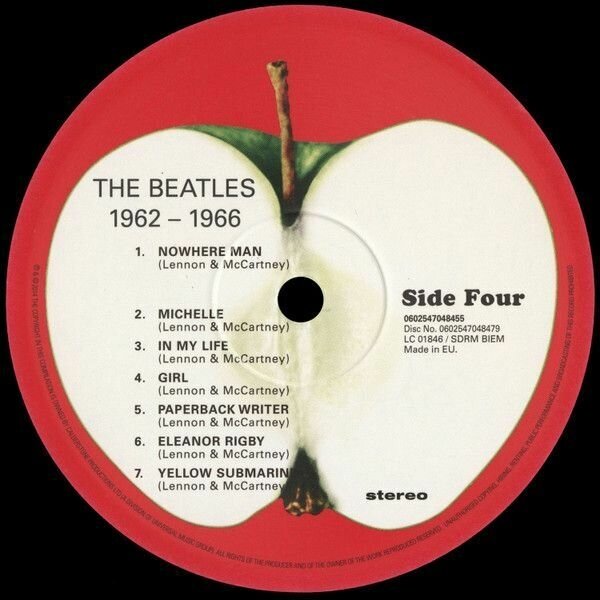 The Beatles 1962-1966 (Remastered) Виниловая пластинка - фото №7