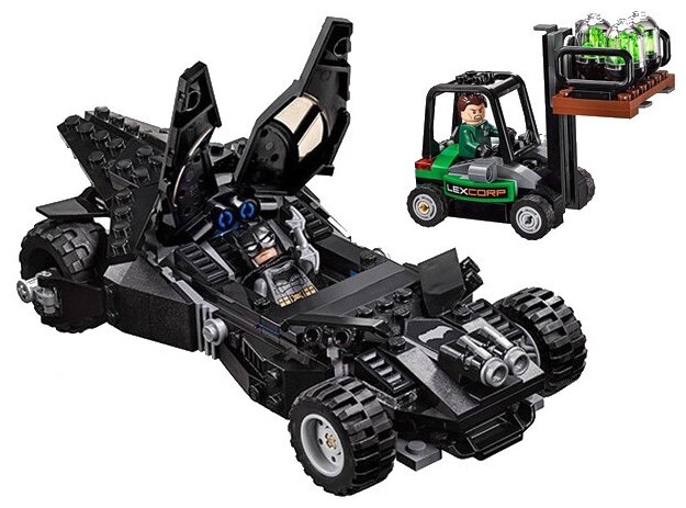 Конструктор Jisi bricks (Decool) Super Heroes 7117 Перехват криптонита