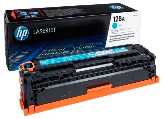 Картридж HP CE321A (128A) Голубой для LJ Pro CP1525n/CP1525nw CM1415fn/CM1415fnw