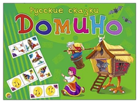 Настольная игра Рыжий кот Домино Русские сказки ИН-5993