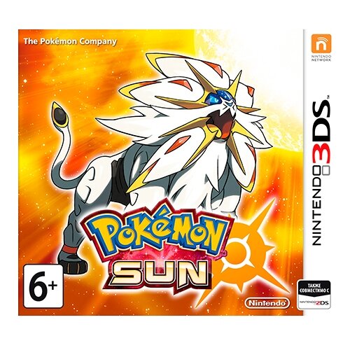 Игра Pokémon Sun для Nintendo 3DS, картридж