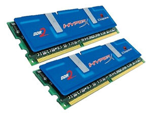 Оперативная память Kingston 4 ГБ (2 ГБ x 2 шт.) DDR2 1066 МГц DIMM CL5 KHX8500D2K2/4G
