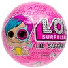 Кукла-сюрприз L.O.L. Surprise 4 Wave 2 Decoder Lil Sisters в шаре, 4 см 552161 - изображение