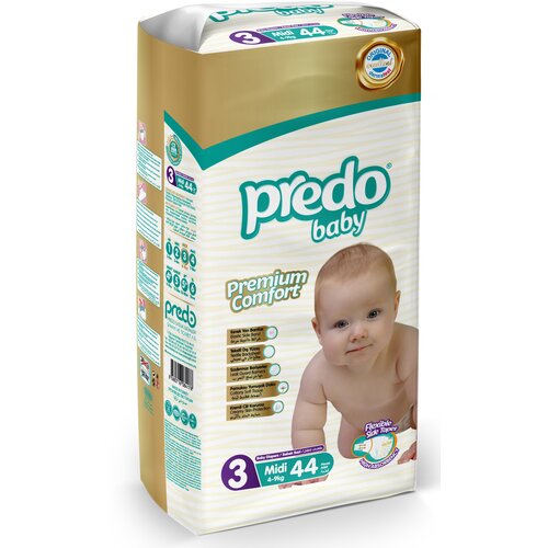 Подгузники Predo Baby № 3 (4-9 кг) 44 шт