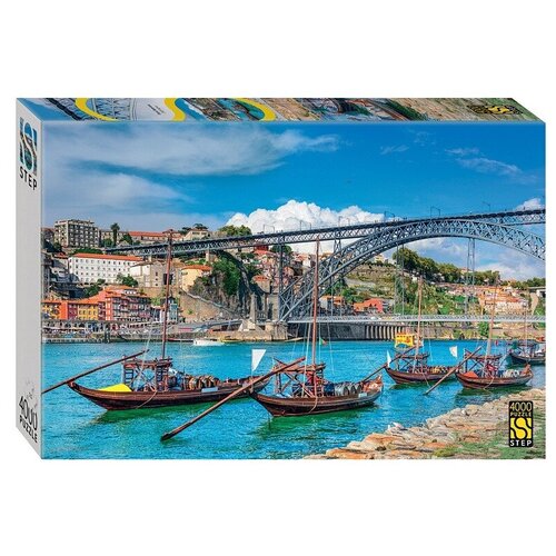 пазл step puzzle лиссабон португалия 1500 элементов Пазл Порту, Португалия, 4000 деталей / Step Puzzle