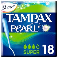 TAMPAX тампоны Pearl Super 36 шт.