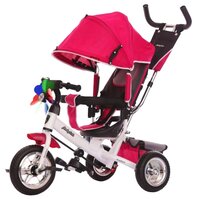 Трехколесный велосипед Moby Kids Comfort 10x8 EVA красный