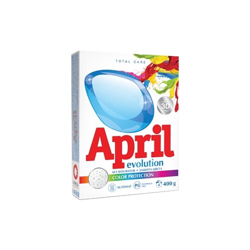 Стиральный порошок APRIL Evolution Color protection (автомат), 3 кг