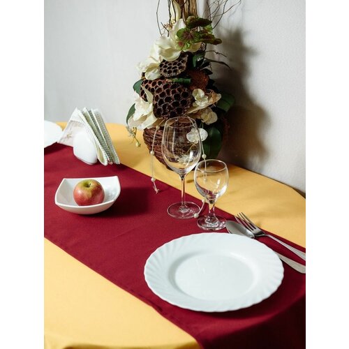 Дорожка на стол 180*42 кухонная текстильная