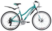Горный (MTB) велосипед STARK Luna 26.2 D (2018) бирюзовый/белый/светло-голубой 18" (требует финально