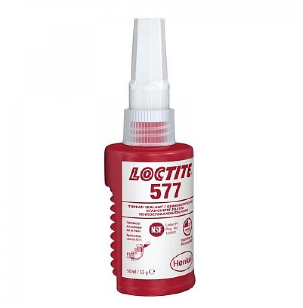 Loctite 577 50мл (уплотнитель резьбовой, гелеобразный для неактивных металлов) original - фотография № 6