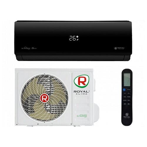 Сплит-система кондиционер ROYAL CLIMA ATTICA NERO INVERTER RCI-AN28HN