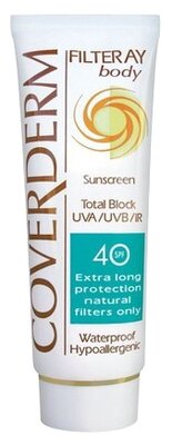 Coverderm Coverderm Filteray Body солнцезащитный крем для тела