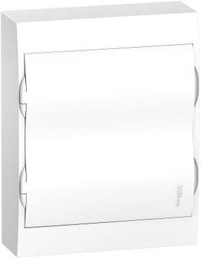 Щит распределительный навесной белый дверь белая на 24 модуля IP40 Easy9 | код EZ9E212P2SRU | Schneider Electric (2шт. в упак.)