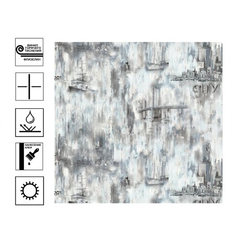 Обои HC71846-46 HomeColor Haven 106 x 1005 винил на флизелине 2200₽