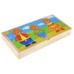 Рамка-вкладыш Мир деревянных игрушек Три медведя (Д164), 45 дет. - изображение