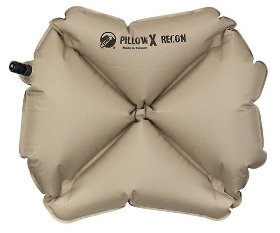 Надувная подушка Klymit Pillow X Recon, песочная (12PXCy01C)