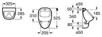 Писсуар Roca Urinett 359093005