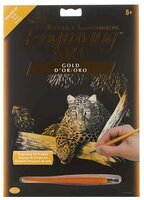 Гравюра Royal & Langnickel Пантера (GOLF29) золотистая основа
