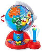 Интерактивная развивающая игрушка VTech Обучающий глобус красный/синий