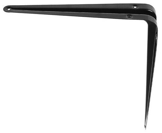 фото Кронштейн, 300х250х1 мм, черный, 1 шш