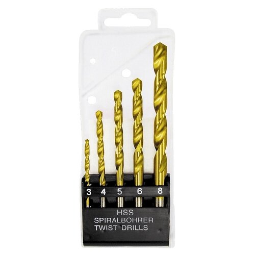 фото Набор сверл matrix 72383 p4m4x2