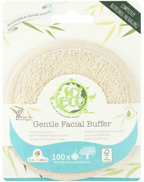 Мягкий буфер для лица SO ECO Gentle Facial Buffer