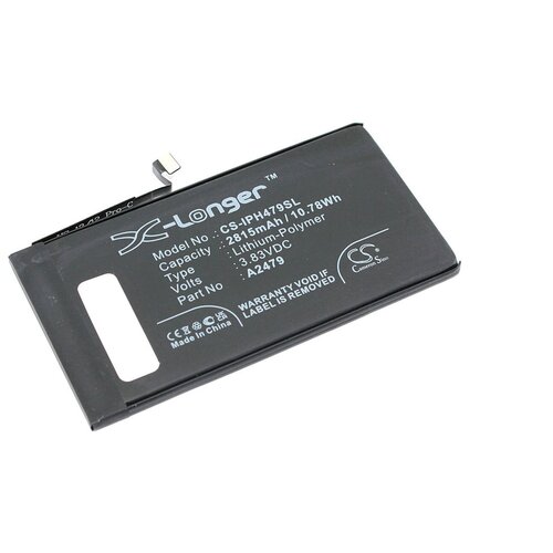 Аккумулятор (аккумуляторная батарея, АКБ) CameronSino CS-IPH479SL для Apple iPhone 12, 3.83В, 2815мАч, 10.78Вт, Li-Polymer