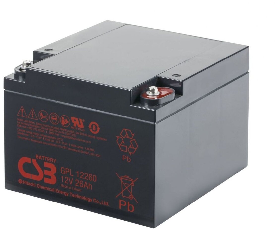 Аккумуляторная батарея CSB GPL12260