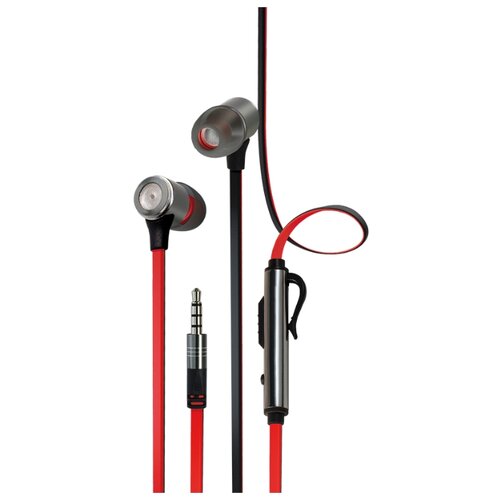 фото Наушники INTERSTEP BWhite Headset red/black