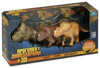 Фигурки 1 TOY Прогулки с динозаврами 3D Пэчи, Хмур и Джунипер Т56615