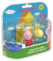 Игровой набор Intertoy Peppa Pig Пеппа и Ребекка 28815