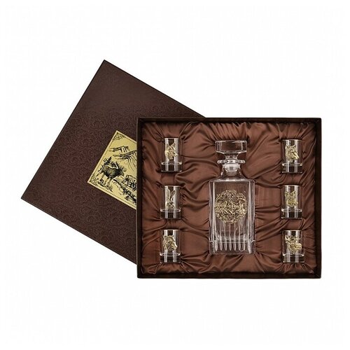 Набор для водки Национальная охота (в коробке)