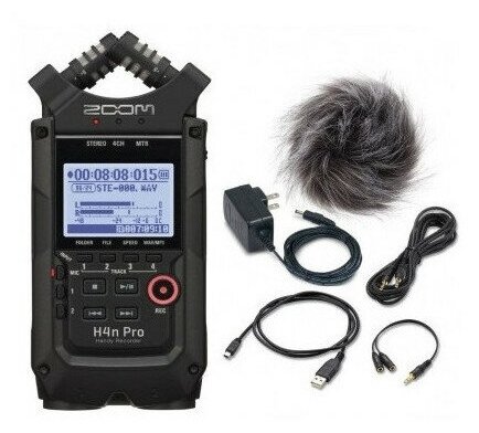 Рекордер Zoom H4n Pro BLK, черный - фото №19