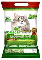 Наполнитель Homecat Эколайн Зеленый чай (6 л)