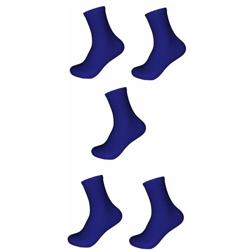 фото Носки naitis, 5 пар, размер 23, синий
