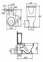 Унитаз Ideal STANDARD Ecco New W903401